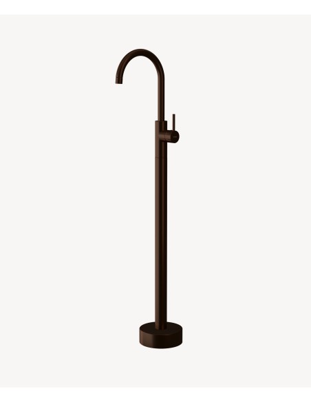 Robinet mitigeur bain monocolonne Moka brossé- Corbeau