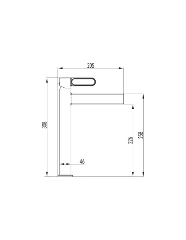 MITIGEUR LAVABO HAUT  DIOR - GME