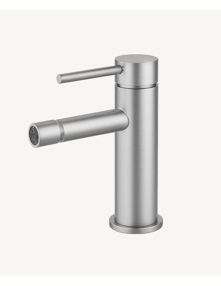 Mitigeur bidet monotrou Nickel brossé - Corbeau