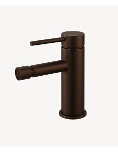 Mitigeur bidet monotrou Moka brossé - Corbeau