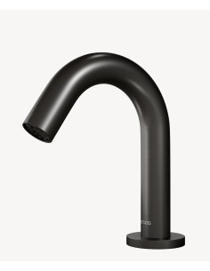 Robinet automatique de lavabo, eau froide Gun métal - Corbeau