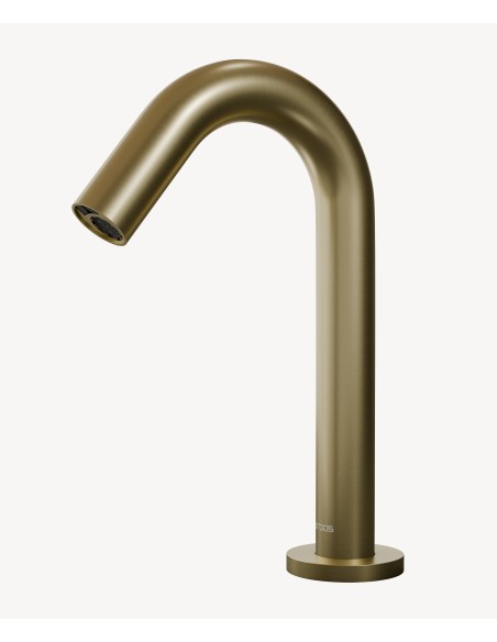 Robinet automatique pour vasque à poser , eau froide Doré brossé - Corbeau
