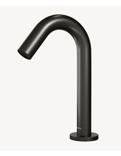 Robinet automatique pour vasque à poser , eau froide Gun métal - Corbeau