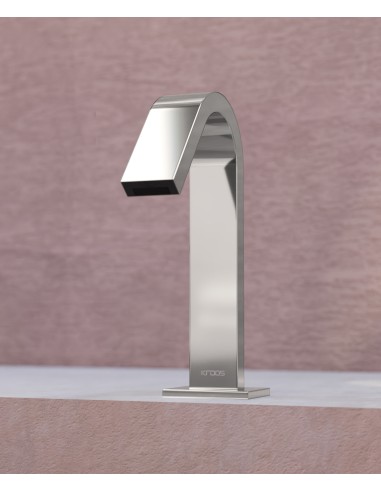 Robinet lavabo automatique, eau froide Chromé - Fiumina