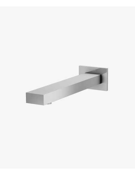 Robinet de lavabo mural automatique, eau froide Chromé - Sirius
