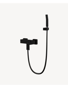 Mitigeur de douche mural Noir - Sirius