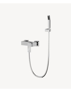 Mitigeur de douche mural Chromé - Sirius