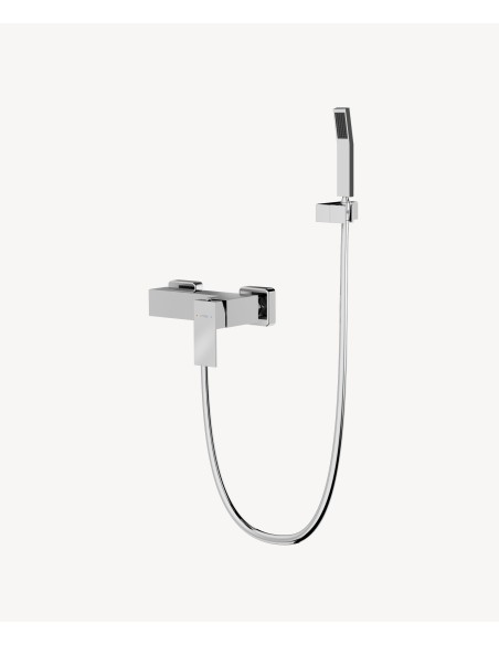 Mitigeur de douche mural Chromé - Sirius