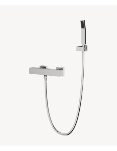 Mitigeur thermostatique de douche mural Chromé - Sirius