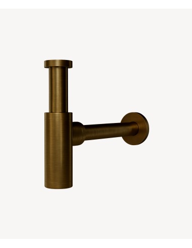 Siphon de lavabo - Bronze