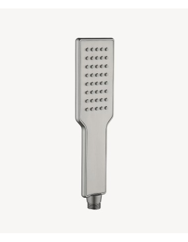 Douchette à main en acier inoxydable 1 jet - Nickel brossé