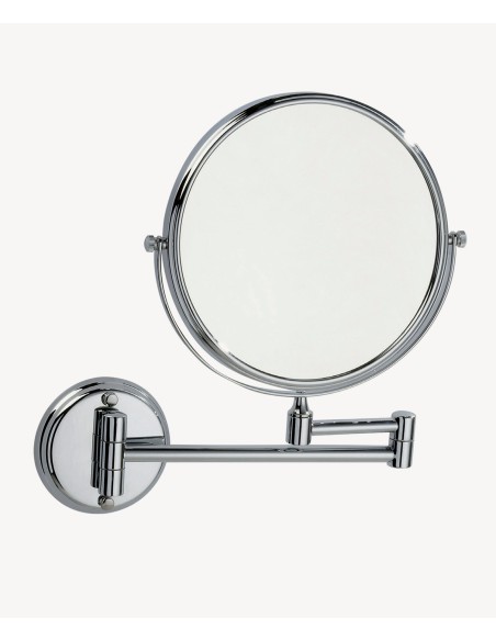 Miroir grossissant rond - Chromé