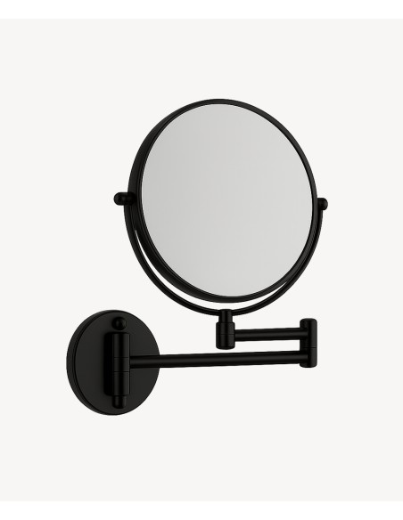 Miroir grossissant rond - Noir