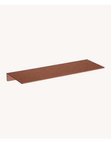 Etagère murale inox en 50 cm - Or rose brossé