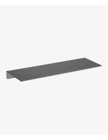 Etagère murale inox en 50 cm - Gun métal