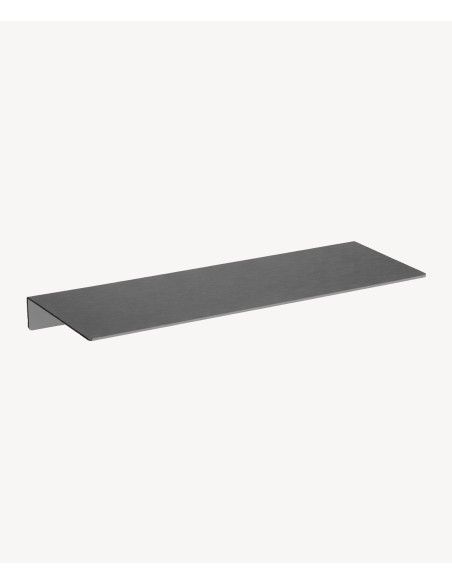 Etagère murale inox en 50 cm - Gun métal