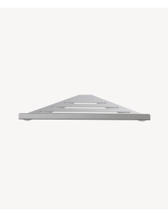 Etagère d'angle inox - Nickel brossé