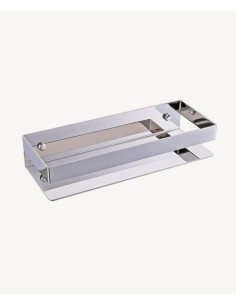 Etagère murale en inox 30 cm - Chromé