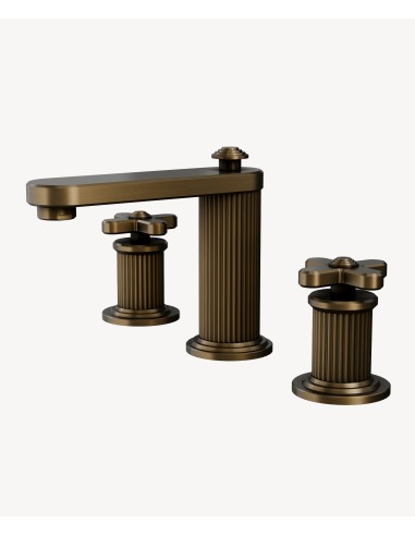 Mélangeur de lavabo sur plage Bronze - Hera