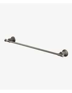 Porte-serviette simple mural Nickel brossé - Hera