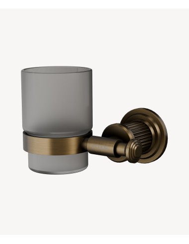 Porte verre mural Bronze - Hera