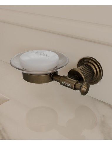 Porte savon mural Bronze - Hera