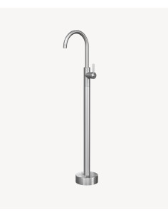 Robinet mitigeur bain monocolonne Nickel brossé - Corbeau