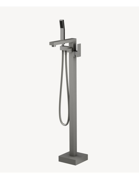 Mitigeur bain-douche monocolonne Nickel brossé - Sirius