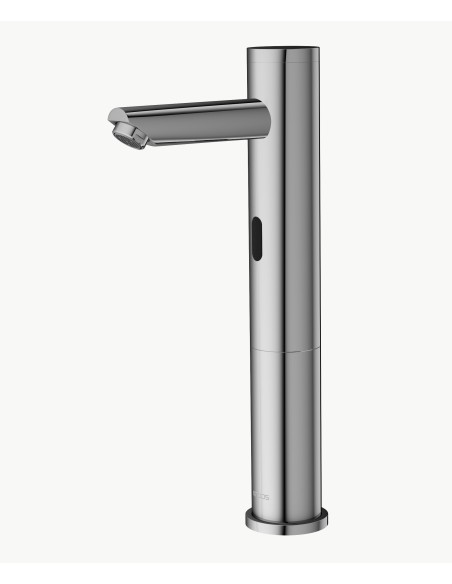 Mitigeur vasque automatique en laiton, eau froide, Chromé - Corbeau