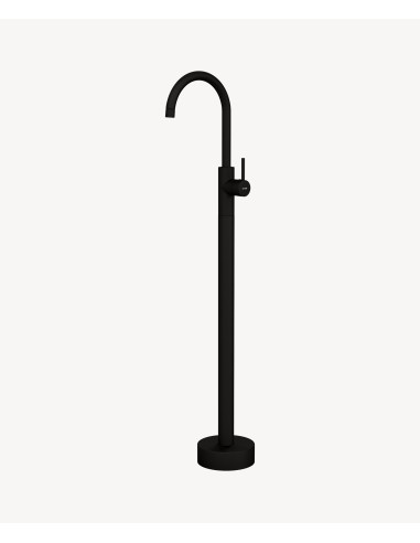Robinet mitigeur bain monocolonne Noir - Corbeau