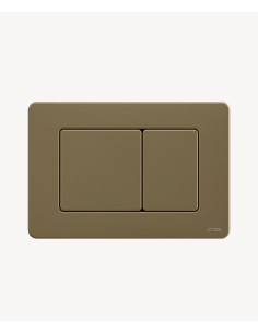 Plaque de déclenchement en acier pour bâti-support Sigma Geberit, Doré brossé