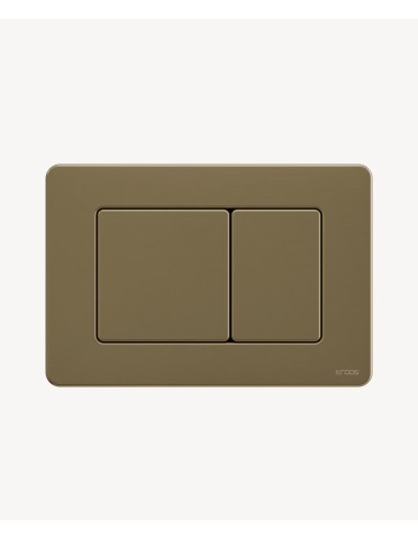 Plaque de déclenchement en acier pour bâti-support Sigma Geberit, Doré brossé