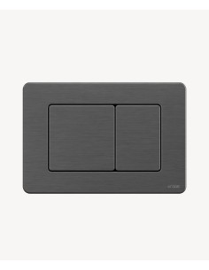 Plaque de déclenchement en acier pour bâti-support Sigma Geberit, Gun métal