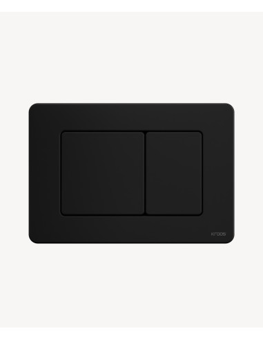 Plaque de déclenchement en acier pour bâti-support Sigma Geberit, Noir mat