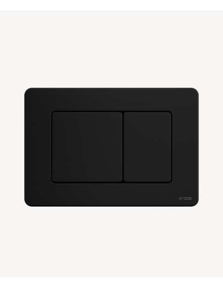 Plaque de déclenchement en acier pour bâti-support Sigma Geberit, Noir mat