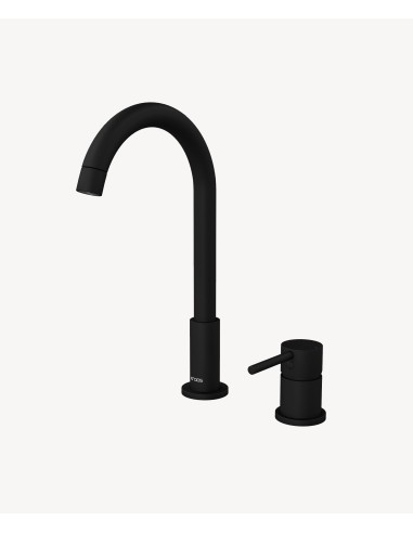 Mitigeur de lavabo 2 trous Noir - Corbeau