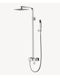 Colonne de douche mitigeur chromée - Sirius