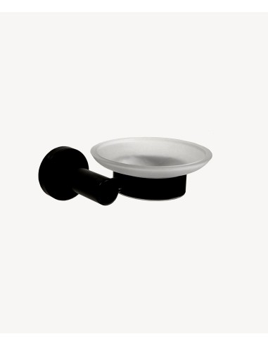 Porte-savon mural Noir - Corbeau
