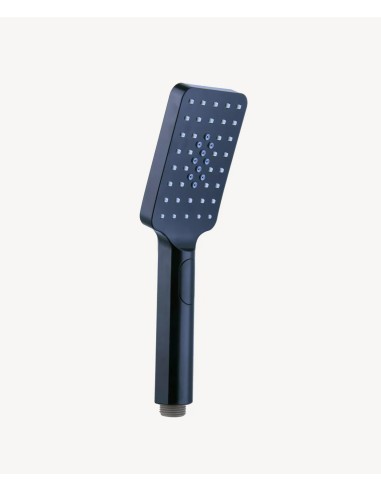 Douchette à main rectangle à deux jets - Noir