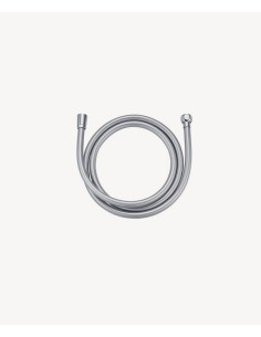Flexible de douche en PVC - Nickel brossé