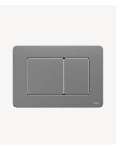 Plaque de déclenchement en acier pour bâti-support Sigma Geberit, Nickel brossé