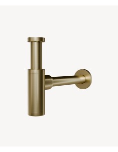 Siphon de lavabo - Doré brossé