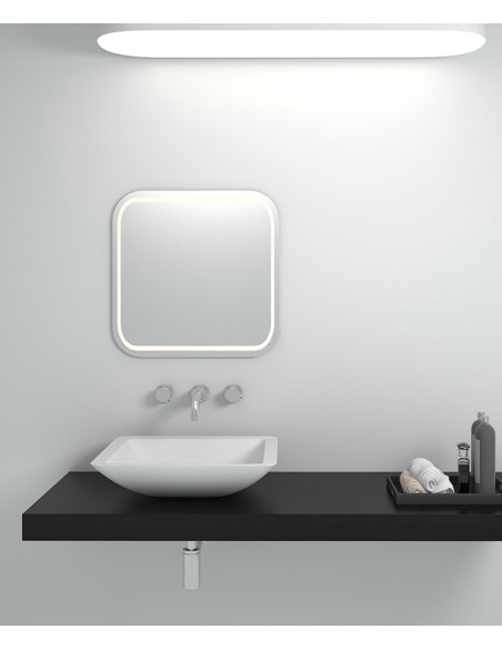 Vasque à poser en solid surface Blanc mat - Isiro