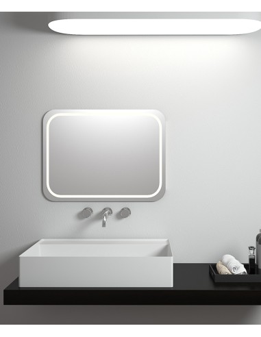 Vasque à poser rectangle en solid surface - Baraka