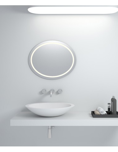 Vasque ronde à poser en solid surface Blanc mat - Mossendjo