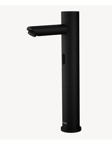 Mitigeur vasque automatique en laiton, eau froide, Noir - Corbeau