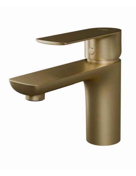 Mitigeur lavabo à poser Doré brossé - Nunki