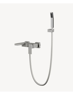 Mitigeur bain-douche mural Nickel brossé - Sirius