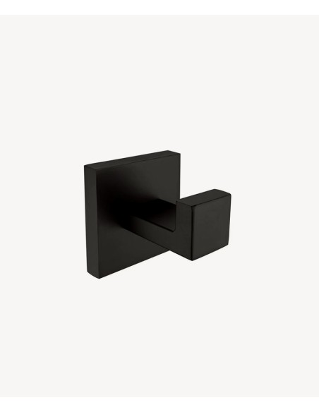 Patère inox Noir - Nara