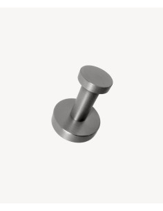 Patère crochet simple Nickel brossé - Corbeau